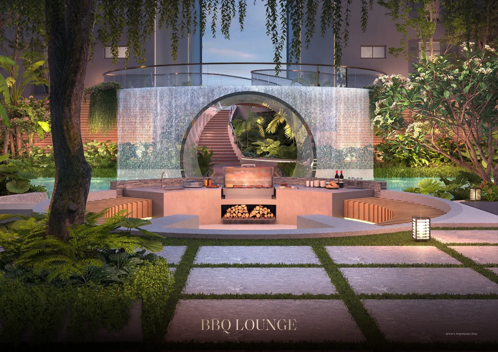Armani Hallson KLCC — BBQ Lounge, Level 10 Garden Deck